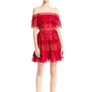 Self Portrait Red Dress